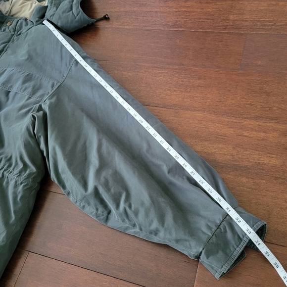 Vtg 90s Members Only Hooded Heavyweight Zip-Up Microfiber Jacket Men's XXL Green - Picture 11 of 11